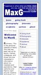 Mobile Screenshot of max.grenkowitz.net