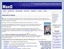 Tablet Screenshot of max.grenkowitz.net